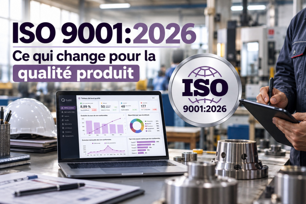 changements ISO 9001 2026, transition ISO 9001:2026, nouvelle version ISO 9001, logiciel qualité industrie